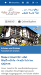 Mobile Screenshot of hotel-weissmuehle.de